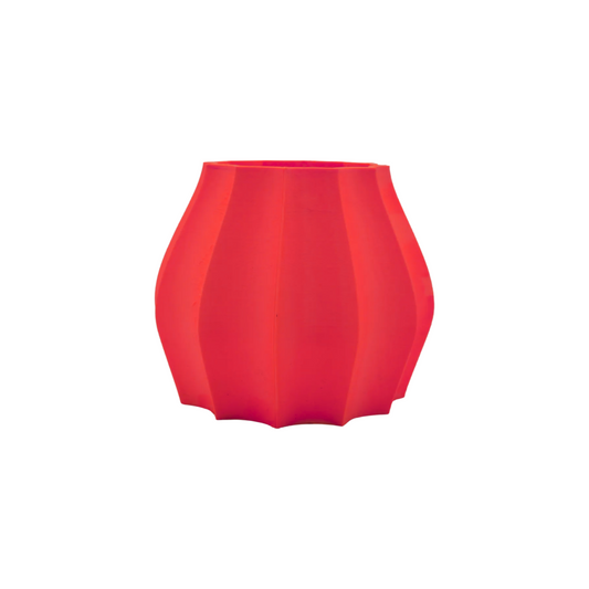 Manarola design vase red edition