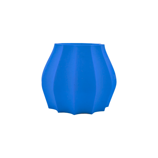 Manarola design vase blue edition