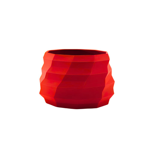 Alberobello design vase red edition