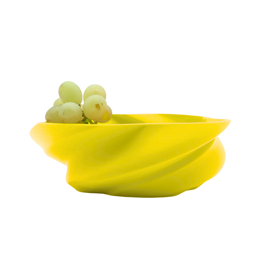 Macerata design fruit bowl yellow edition