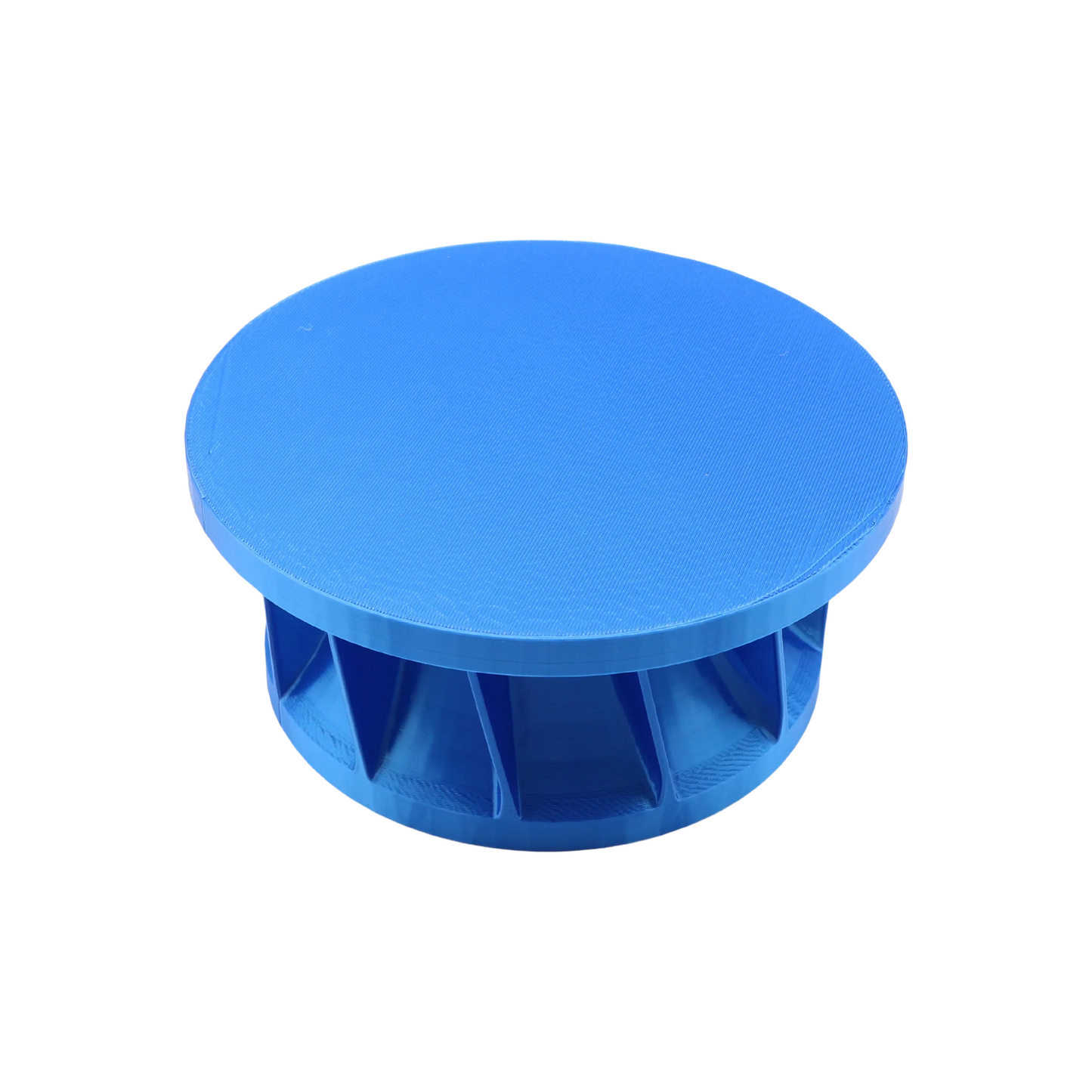 Mantua cake tray stand shiny blue edition