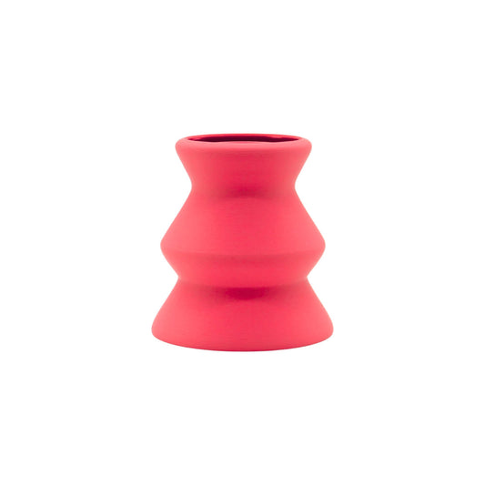 Trapani design vase red edition