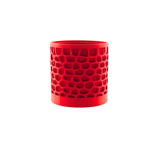 Bergamo design vase red edition