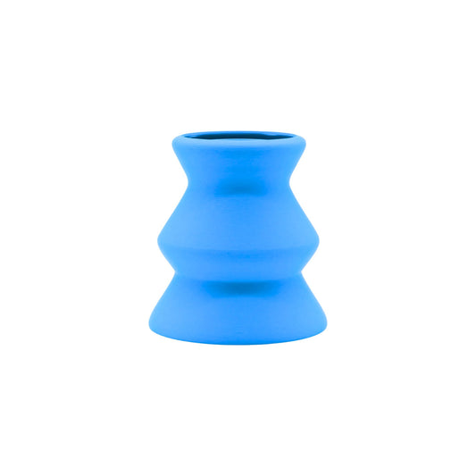 Trapani design vase blue edition