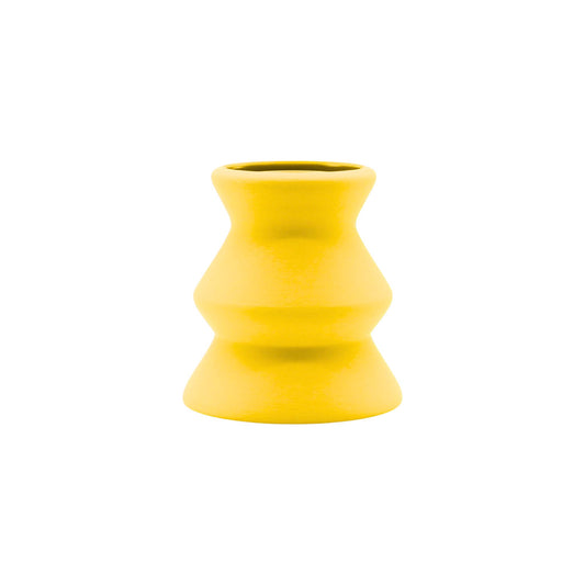 Trapani design vase yellow edition