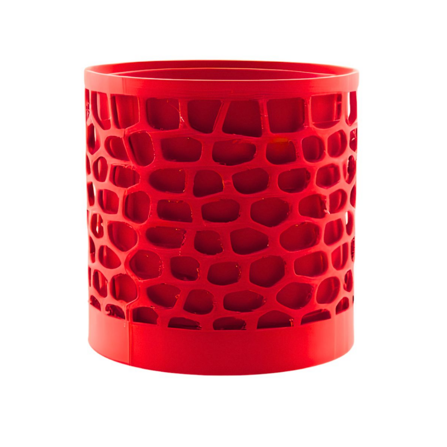 Bergamo design vase red edition