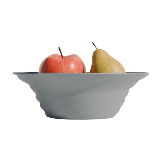 Novara modern fruit bowl grey edition