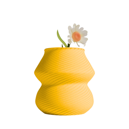 Modena design vase yellow edition